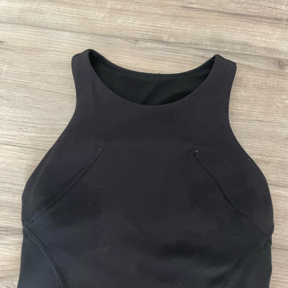 Black Sleeveless Top